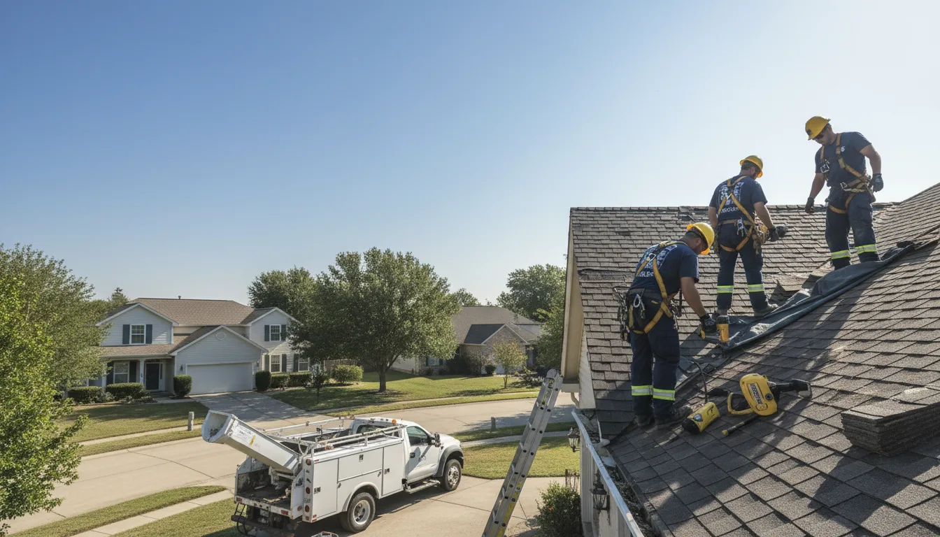 Emergency Roof Repair in Fishers, NY near me